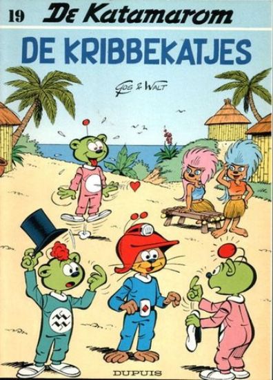 Afbeelding van Katamarom #19 - Kribbekatjes - Tweedehands (DUPUIS, zachte kaft)