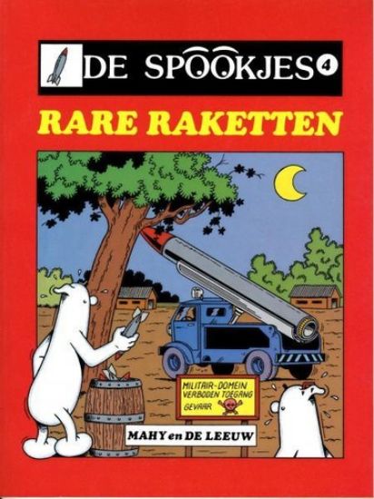 Afbeelding van Spookjes #4 - Rare raketten - Tweedehands (REPRINT BOOKS, zachte kaft)