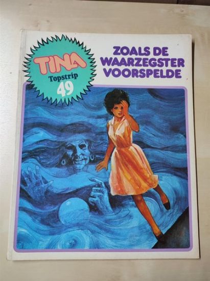 Afbeelding van Tina #49 - Zoals waarzegster voorspelde - Tweedehands (OBERON, zachte kaft)