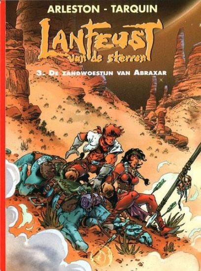 Afbeelding van Lanfeust van de sterren #3 - Zandwoestijn van abraxar - Tweedehands (TALENT UITG, harde kaft)