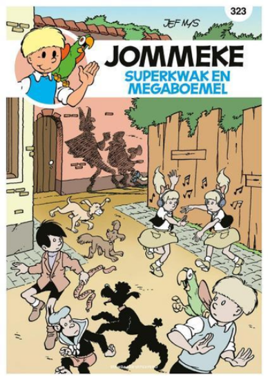 Afbeelding van Jommeke #323 - Superkwak en megaboemel (HET VOLK, zachte kaft)