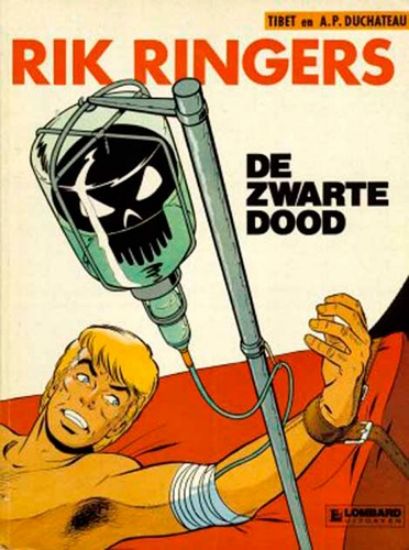 Afbeelding van Rik ringers #35 - Zwarte dood - Tweedehands (LOMBARD, zachte kaft)