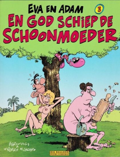 Afbeelding van Eva adam #3 - En god schiep de schoonmoeder (BIG BALLOON, zachte kaft)