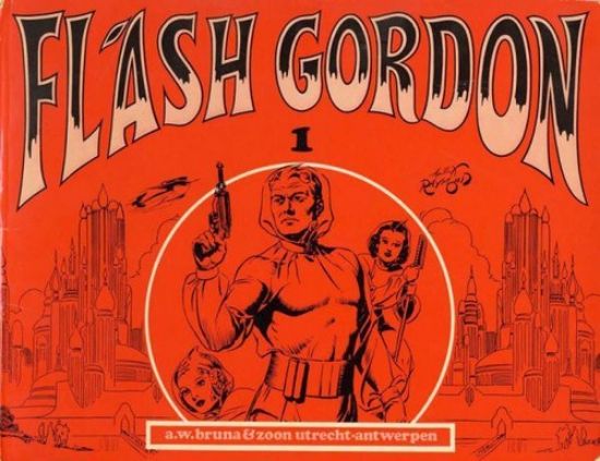 Afbeelding van Flash gordon #1 - Tweedehands (BRUNA ZOON, zachte kaft)