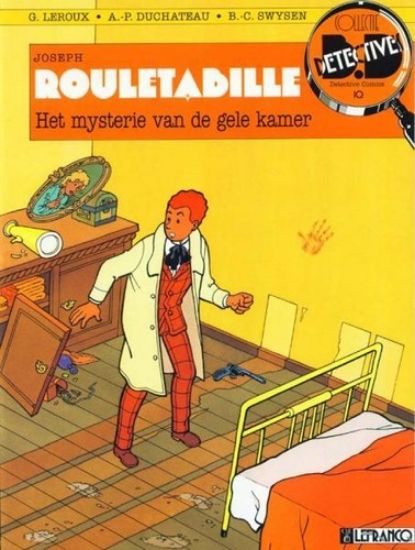 Afbeelding van Collectie detective #10 - Rouletabille mysterie van de gele kamer - Tweedehands (LEFRANCQ, zachte kaft)