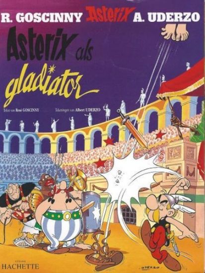 Afbeelding van Asterix #4 - Als gladiator (HACHETTE, harde kaft)