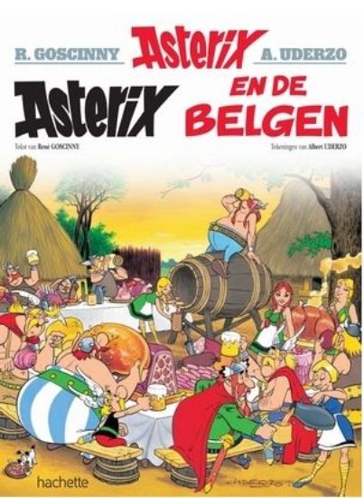 Afbeelding van Asterix #24 - En de belgen (HACHETTE, zachte kaft)