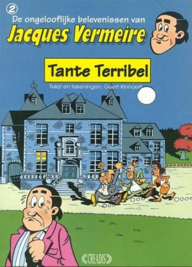 Afbeelding van Jacques vermeire #2 - Tante terribel (CREADIS, zachte kaft)