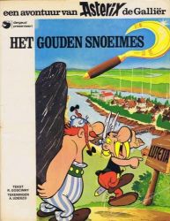 Afbeeldingen van Asterix #10 - Gouden snoeimes (oude kaft) - Tweedehands