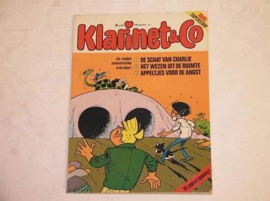 Afbeelding van Klarinet & co - Schat van charlie/wezen uit de ruimte/appeltjes voor de angst - Tweedehands (BORN, zachte kaft)