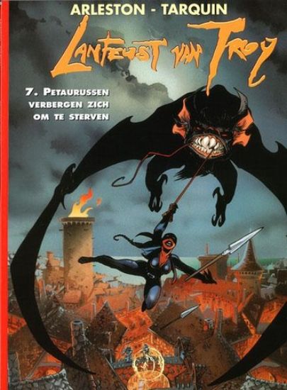 Afbeelding van Lanfeust troy #7 - Petaurussen verbergen zich - Tweedehands (TALENT UITG, zachte kaft)