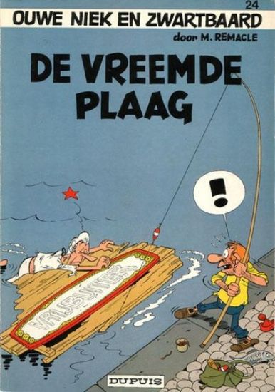 Afbeelding van Ouwe niek en zwartbaard #24 - Vreemde plaag - Tweedehands (DUPUIS, zachte kaft)