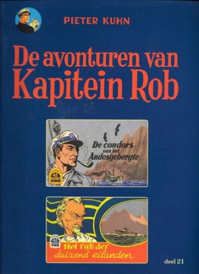Afbeelding van Avonturen kapitein rob #21 - Condors andesgebergte - Tweedehands (RIJPERMAN, zachte kaft)