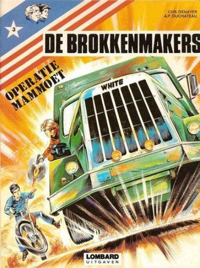 Afbeelding van Brokkenmakers #3 - Operatie mammoet - Tweedehands (LOMBARD, zachte kaft)