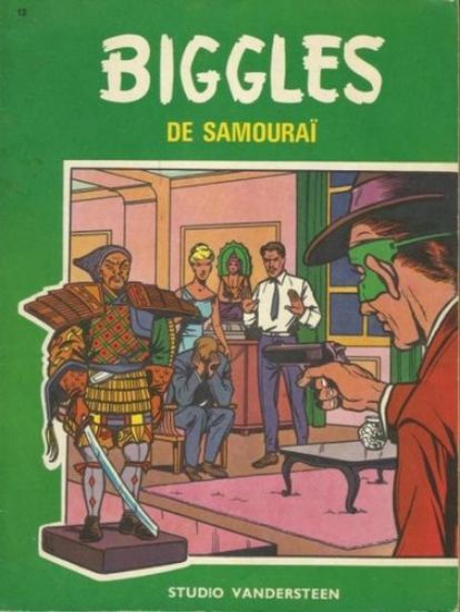 Afbeelding van Biggles #12 - Samourai - Tweedehands (STANDAARD, zachte kaft)