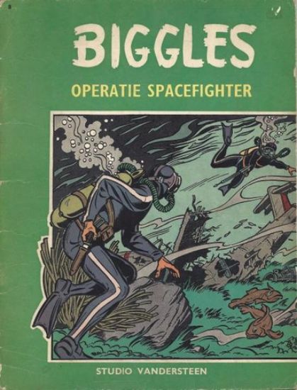 Afbeelding van Biggles #8 - Operatie spacefighter - Tweedehands (STANDAARD, zachte kaft)