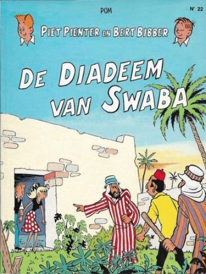 Afbeelding van piet pienter en bert bibber #22 - Diadeem van swaba - Tweedehands (DE VLIJT, zachte kaft)