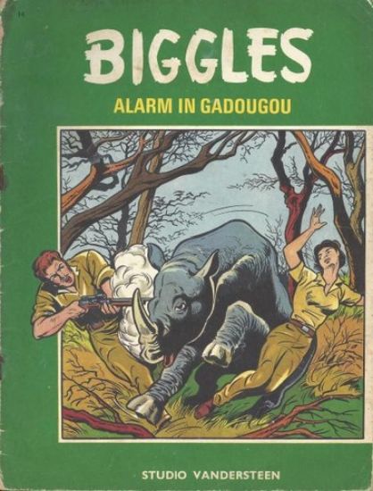 Afbeelding van Biggles #14 - Alarm in gadougou - Tweedehands (STANDAARD, zachte kaft)