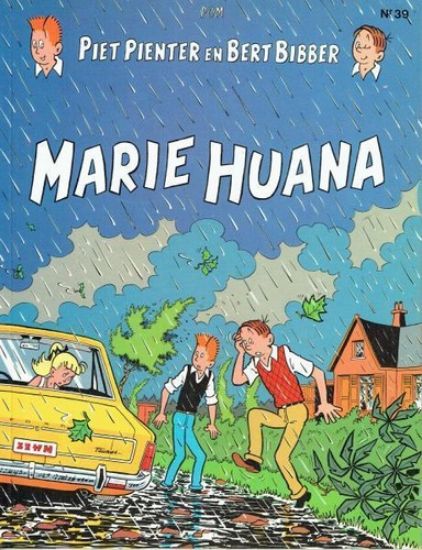 Afbeelding van piet pienter en bert bibber #39 - Marie huana - Tweedehands (DE VLIJT, zachte kaft)