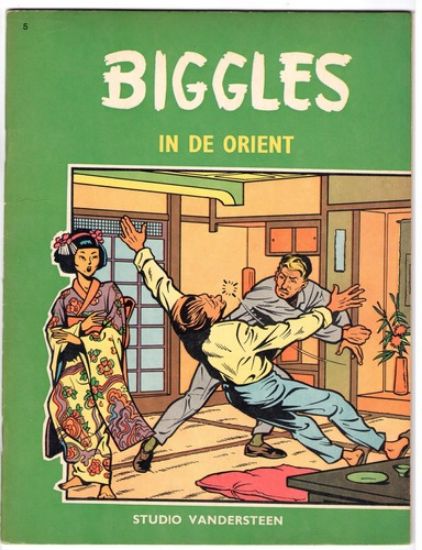 Afbeelding van Biggles #5 - In de orient - Tweedehands (STANDAARD, zachte kaft)