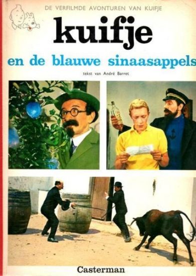 Afbeelding van Kuifje - Blauwe sinaasappel - Tweedehands (CASTERMAN, zachte kaft)