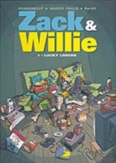 Afbeelding van Zack & willie #1 - Lucky losers (12 BIS, harde kaft)