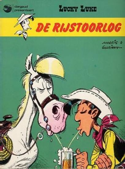 Afbeelding van Lucky luke #8 - Rijstoorlog (DARGAUD, zachte kaft)