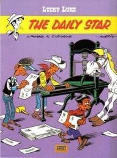 Afbeelding van Lucky luke #23 - Daily star - Tweedehands (LUCKY COMICS, zachte kaft)