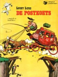 Afbeeldingen van Lucky luke #1 - Postkoets - Tweedehands (DARGAUD, zachte kaft)