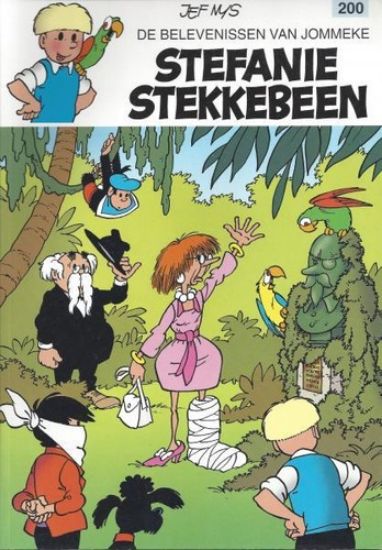 Afbeelding van Jommeke #200 - Stefanie stekkebeen (DE STRIPUITGEVERIJ, zachte kaft)