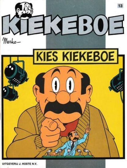 Afbeelding van Kiekeboe #13 - Kies kiekeboe (zwart/wit) - Tweedehands (HOSTE, zachte kaft)