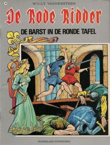 Afbeelding van Rode ridder #40 - Barst in de ronde tafel - Tweedehands (STANDAARD, zachte kaft)