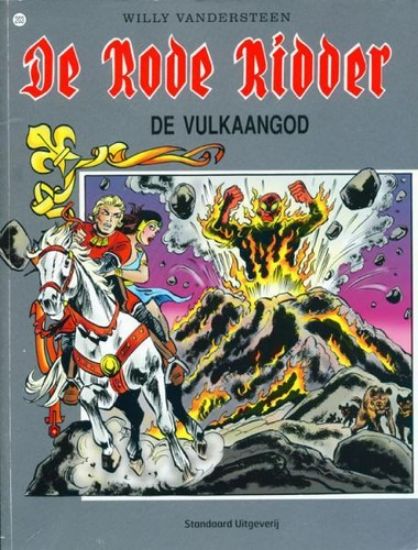 Afbeelding van Rode ridder #203 - Vulkaangod - Tweedehands (STANDAARD, zachte kaft)