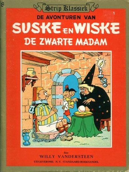 Afbeelding van Suske en wiske strip klassiek #8 - Zwarte madam (STANDAARD, zachte kaft)