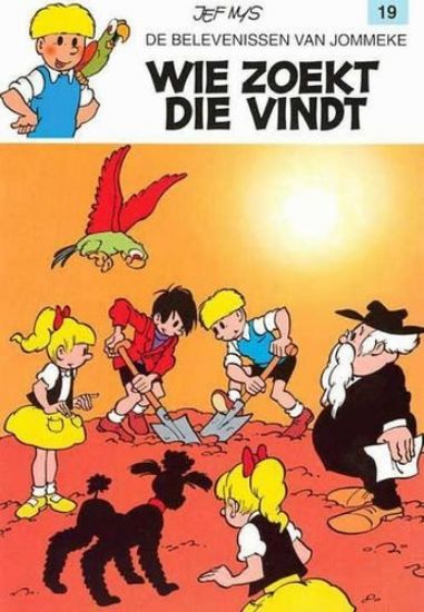 Afbeelding van Jommeke #19 - Wie zoekt die vindt - Tweedehands (DE STRIPUITGEVERIJ, zachte kaft)