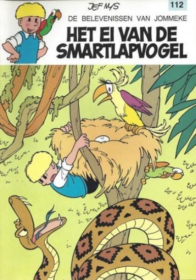 Afbeelding van Jommeke #112 - Ei van de smartlapvogel - Tweedehands (HET VOLK, zachte kaft)