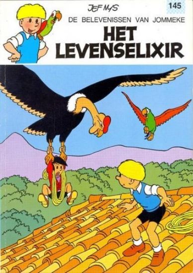 Afbeelding van Jommeke #145 - Levenselixir - Tweedehands (HET VOLK, zachte kaft)