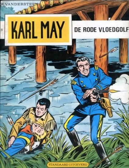 Afbeelding van Karl may #26 - Rode vloedgolf - Tweedehands (STANDAARD, zachte kaft)