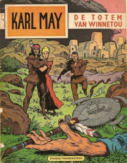 Afbeelding van Karl may #12 - Totem van winnetou - Tweedehands (STANDAARD, zachte kaft)
