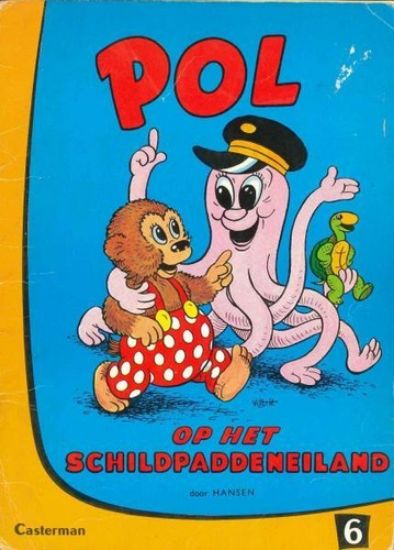 Afbeelding van Pol #6 - Op het schildpaddeneiland - Tweedehands (CASTERMAN, zachte kaft)