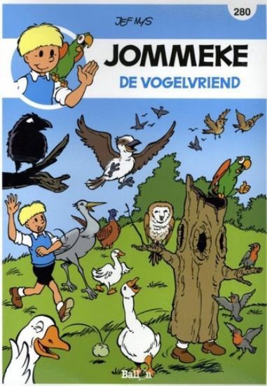 Afbeelding van Jommeke #280 - Vogelvriend - Tweedehands (BALLON, zachte kaft)