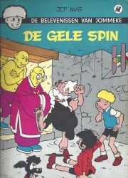 Afbeeldingen van Jommeke #68 - Gele spin (z/w) - Tweedehands (HET VOLK, zachte kaft)