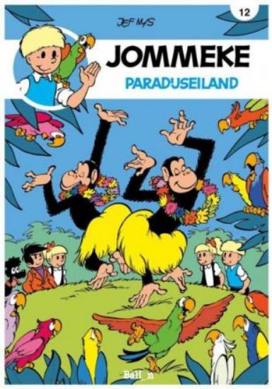 Afbeelding van Jommeke #12 - Paradijseiland - Tweedehands (BALLON, zachte kaft)