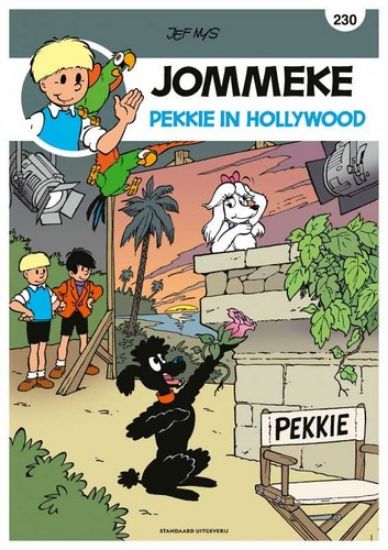 Afbeelding van Jommeke #230 - Pekkie in hollywood - Tweedehands (BALLON, zachte kaft)