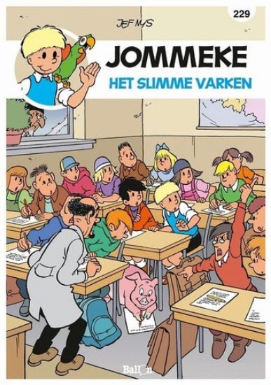 Afbeelding van Jommeke #229 - Slimme varken - Tweedehands (BALLON, zachte kaft)