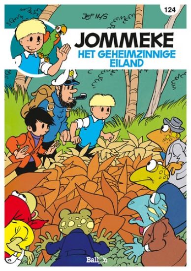 Afbeelding van Jommeke #124 - Geheimzinnige eiland - Tweedehands (BALLON, zachte kaft)