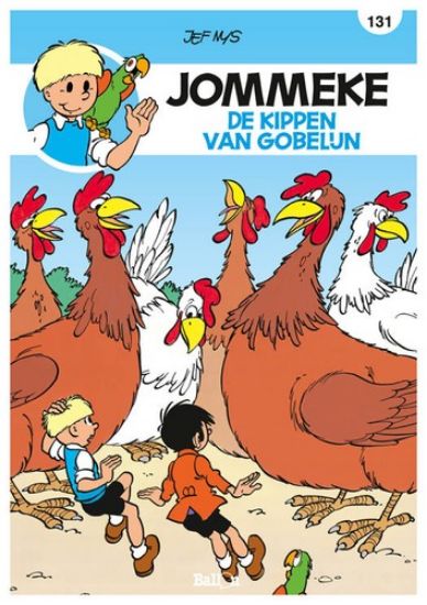 Afbeelding van Jommeke #131 - Kippen van gobelijn - Tweedehands (BALLON, zachte kaft)