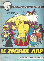 Afbeeldingen van Jommeke #3 - Zingende aap (zw/wit) - Tweedehands