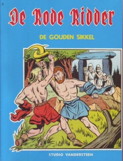 Afbeelding van Rode ridder nieuwsblad #8 - Gouden sikkel (nieuwsblad) - Tweedehands (STANDAARD, zachte kaft)