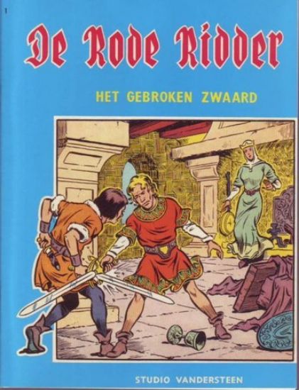 Afbeelding van Rode ridder nieuwsblad #1 - Gebroken zwaard (nieuwsblad) (STANDAARD, zachte kaft)